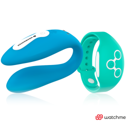 WEARWATCH - DUAL TECHNOLOGY WATCHME VIBRATOR INDIGO/SEAWATER