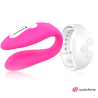 WEARWATCH - WATCHME DUAL TECHNOLOGY VIBRATOR FUCHSIA / SNOW