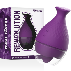 REWOLUTION - REWOLINGO VIBRATOR WITH TONGUE