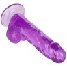 CALEXOTICS - SIZE QUEEN DILDO PURPLE 15.3 CM