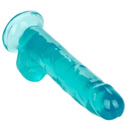 CALEXOTICS - SIZE QUEEN DILDO AZUL 20.3 CM