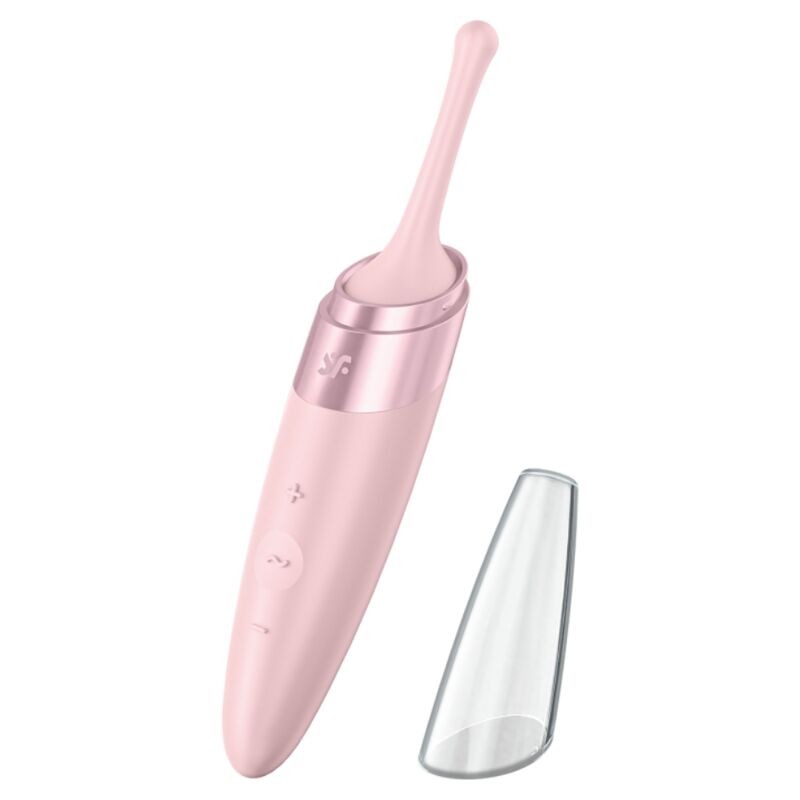 SATISFYER - TWIRLING DELIGHT ESTIMULADOR CLITORIS ROSA