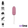 ONLINE - HUEVO VIBRADOR CONTROL REMOTO L ROSA