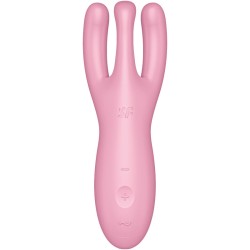 SATISFYER THREESOME 4 VIBRADOR APP - ROSA