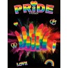 PRIDE - LGBT FLAG DILDO 19 CM