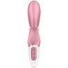 SATISFYER - HUG ME VIBRADOR RABBIT APP AZUL