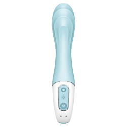 SATISFYER - AIR PUMP VIBRATOR 5+ INFLATABLE G-SPOT VIBRATOR APP BLUE