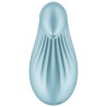 SATISFYER - DIPPING DELIGHT VIBRADOR LAY-ON AZUL