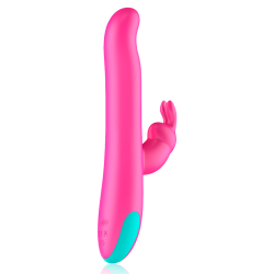 HAPPY LOKY - PLUTO RABBIT VIBRATOR  ROTATOR COMPATIBLE CON WATCHME WIRELESS TECHNOLOGY