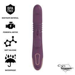 TREASURE - BASTIAN RABBIT UP  DOWN ROTADOR  VIBRADOR + MANDO CONTROL REMOTO WATCHME