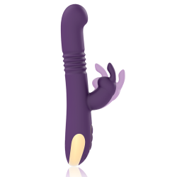 TREASURE - BASTIAN RABBIT UP  DOWN ROTADOR  VIBRADOR + MANDO CONTROL REMOTO WATCHME