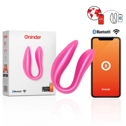 ONINDER - LISBOA ESTIMULADOR PUNTO G  CLÍTORIS ROSA - APP GRATUITA ROSA