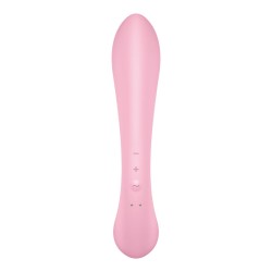 SATISFYER - TRIPLE OH VIBRADOR HÍBRIDO AZUL