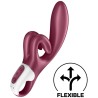 SATISFYER - TOUCH ME VIBRADOR RABBIT ROJO