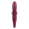 SATISFYER - TOUCH ME VIBRADOR RABBIT ROJO