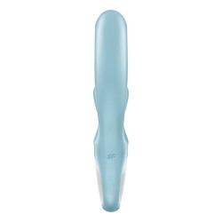 SATISFYER - LOVE ME VIBRADOR RABBIT ROJO