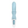 SATISFYER - LOVE ME VIBRADOR RABBIT ROJO