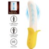 PRETTY LOVE - BANANA GEEK SUPER POWER 7 VIBRATIONS UPDOWN SILICONE BLACK