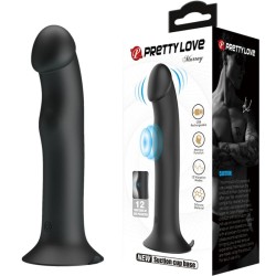 PRETTY LOVE - MURRAY BLACK CLITORAL VIBRATOR AND SUCKER