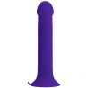 PRETTY LOVE - MURRAY YOUTH VIBRATING DILDO  RECHARGEABLE VIOLET