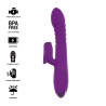 INTENSE - IGGY MULTIFUNCTION RECHARGEABLE VIBRATOR UP  DOWN WITH CLITORAL STIMULATOR PURPLE