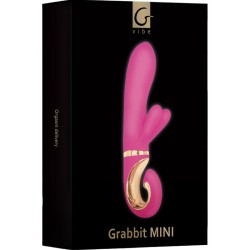 G-VIBE - GRABBIT MINI VIBRADOR SILICIONA ROSA