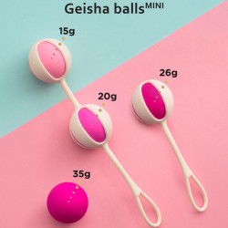 G-VIBE - SET 4 GEISHA BALLS MINI MORADO