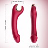 ARMONY - PRINCE DILDO VIBRADOR  ROTADOR ROJO