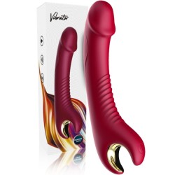 ARMONY - PRINCE DILDO VIBRADOR  ROTADOR ROJO