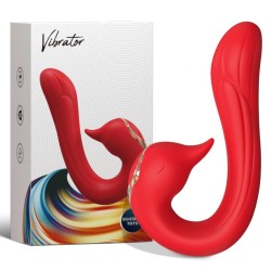 ARMONY - DELFIN VIBRADOR MULTIPOSICION  EFECTO CALOR ROJO