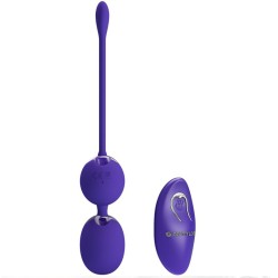 PRETTY LOVE - WILLIE YOUTH REMOTE CONTROL BALLS  VIOLET VIBRATION