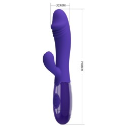 PRETTY LOVE - SNAPPY YOUTH VIBRATOR  G-SPOT STIMULATOR VIOLET