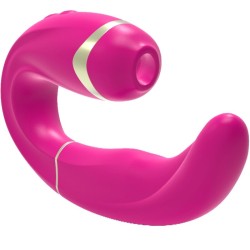 ADRIEN LASTIC - MYG SUCCIONADOR CLITORIS Y ESTIMULADOR G-SPOT ROSA