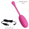 PRETTY LOVE - CATALINA PINK RECHARGEABLE VIBRATING EGG FREE APP