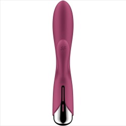 SATISFYER - SPINNING RABBIT 1 ESTIMULACION CLITORIS Y PUNTO G ROJO