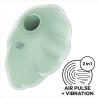 SATISFYER - CLOUD DANCER VERDE VIBRADOR AIR