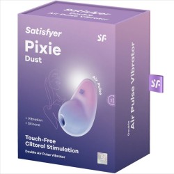 SATISFYER - PIXIE DUST LILA ESTIMULADOR AIR PLUSE