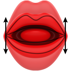 MIA - SIENA TRIPLE PLEASURE VIBRATING + BITING