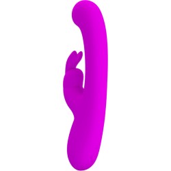 PRETTY LOVE - LAMAR RABBIT VIBRATOR  VIOLET G-SPOT