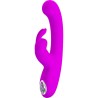 PRETTY LOVE - LAMAR RABBIT VIBRATOR  VIOLET G-SPOT