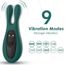 ARMONY - ESTIMULADOR  VIBRADOR RABBIT VERDE