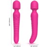 ARMONY - MISSION MASAJEADOR  VIBRADOR EFECTO CALOR FUCSIA