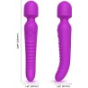 ARMONY - MISSION MASAJEADOR  VIBRADOR EFECTO CALOR VIOLETA