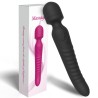 ARMONY - MISSION MASAJEADOR  VIBRADOR EFECTO CALOR NEGRO