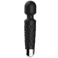 ARMONY - POSTMAN MASAJEADOR  VIBRADOR CABEZA FLEXIBLE NEGRO