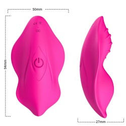 ARMONY - WHISPER PANTIES VIBRADOR CONTROL REMOTO FUCSIA