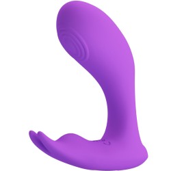 PRETTY LOVE - IDABELLE VIBRATION  PULSATION CONTROL REMOTO VIOLETA