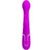 PRETTY LOVE - DEJON VIBRADOR RABBIT 3 EN 1 MULTIFUNCIÓN VIOLETA