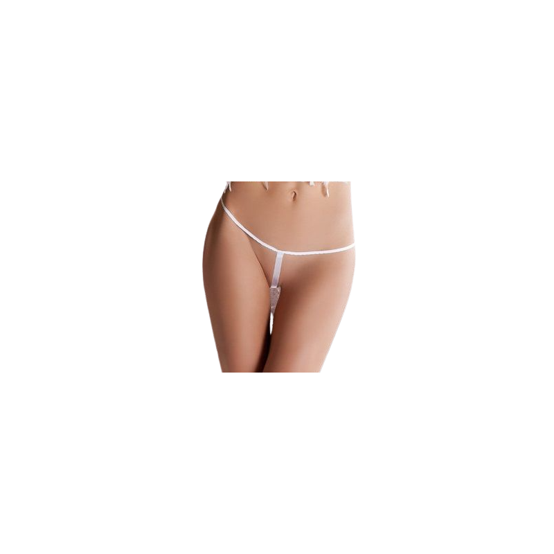 PASSION - MICRO TANGA BLANCO TALLA UNICA