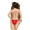 PENTHOUSE - TOO HOT TO BE REAL TANGA BURDEOS S/M
